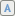 Set background color The background icon, a blue "A" on a white background.