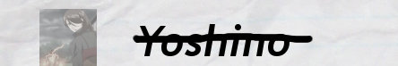 Yoshino (dead)